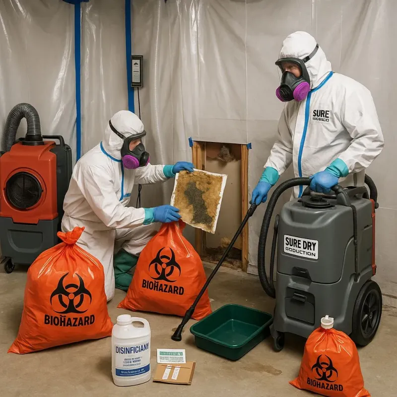 Contaminated Water Handling Protocols process in McPherson County, SD
